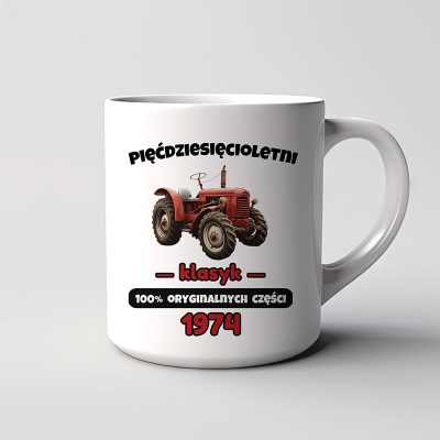 Kubek 50 letni klasyk – wybierz wiek