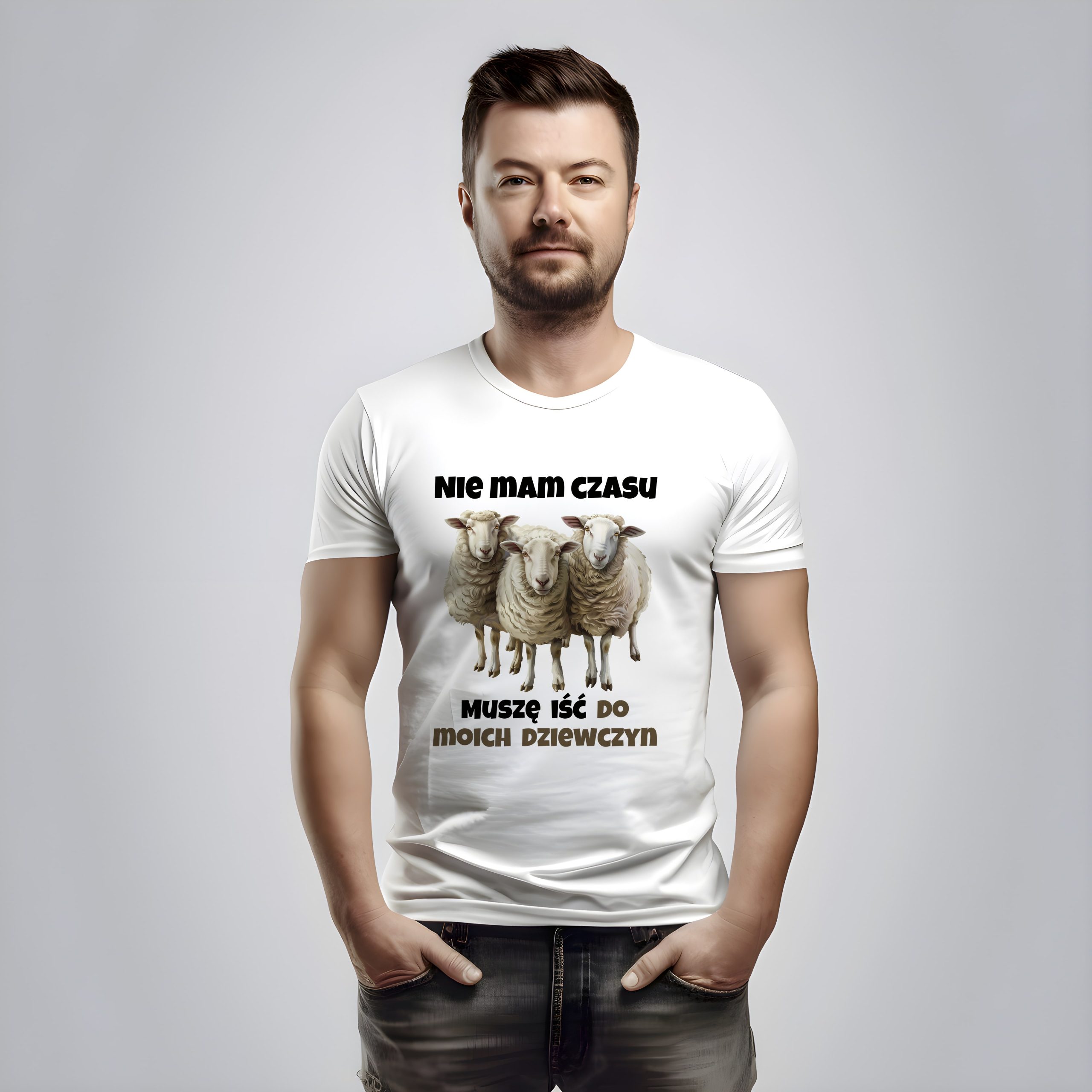 Owce koszulka dla rolnika