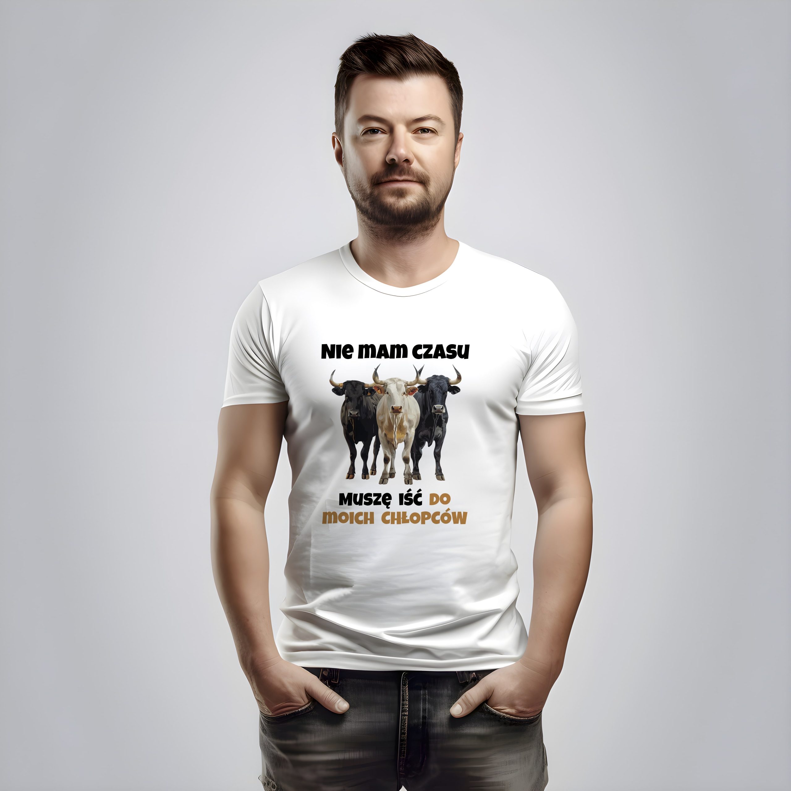 Byki - nie mam czasu muszę iść do moich chłopców - byczki - obrazek 2