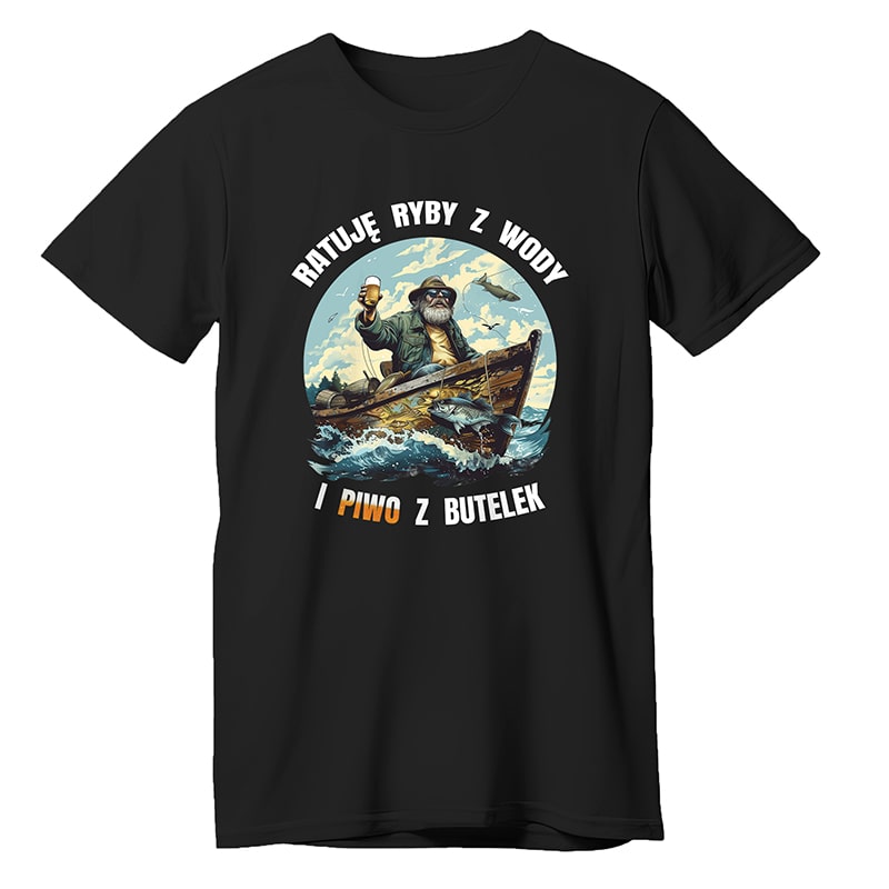 Koszulka dla wędkarza