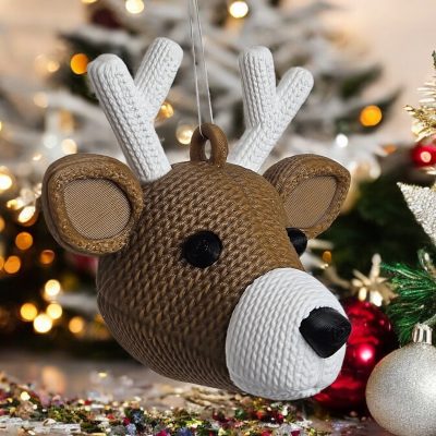 Renifer bombka na choinkę