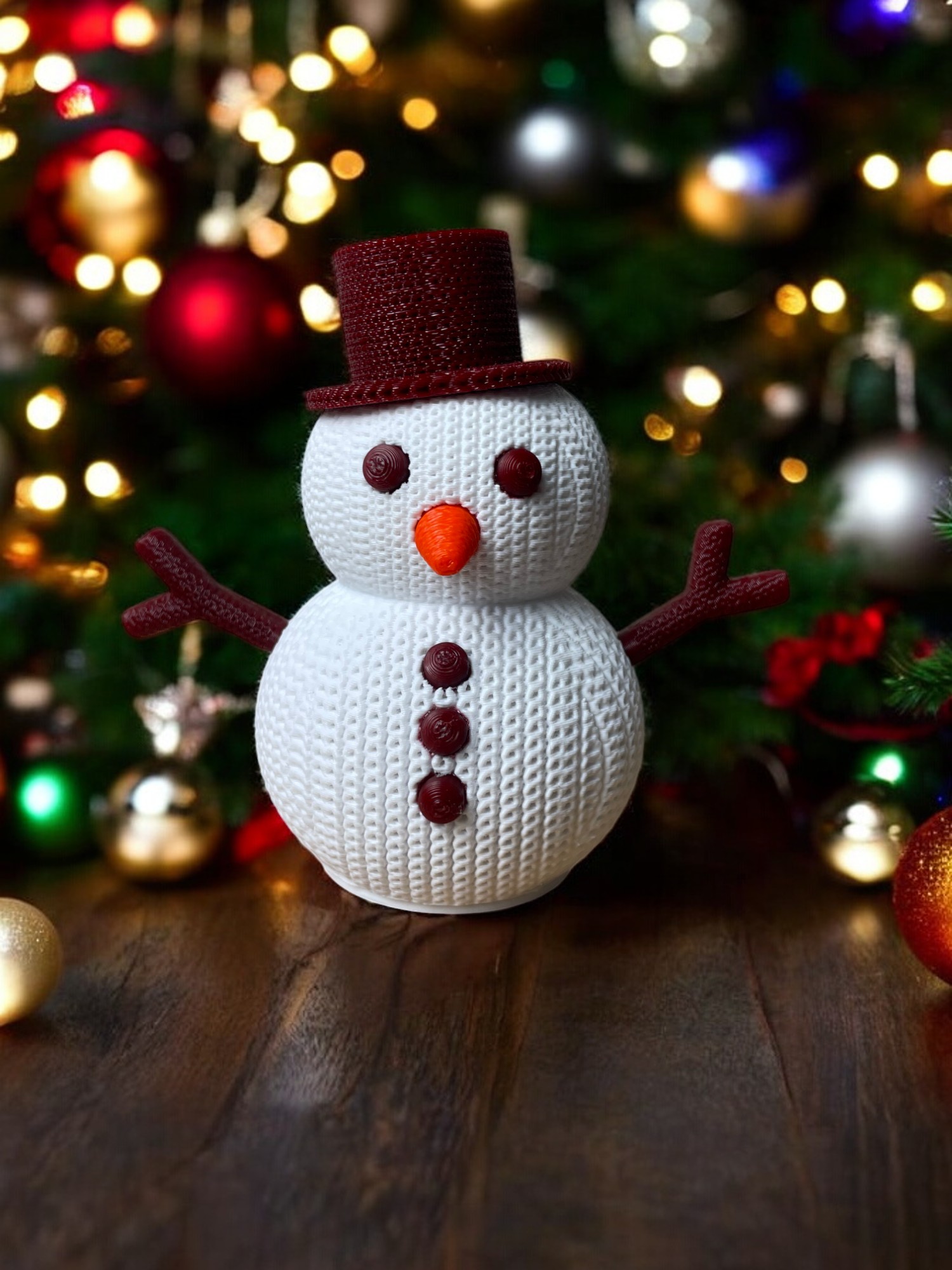 Lampka świąteczna bałwanek - obrazek 6