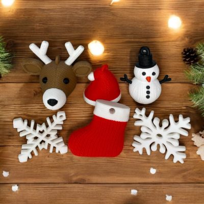 Zestaw bombek na choinkę