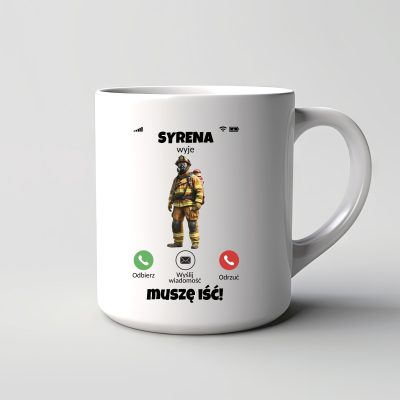 Kubek Syrena wyje muszę iść