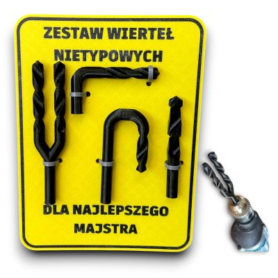 Zestaw wierteł nietypowych