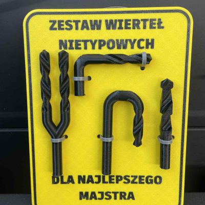 Zestaw wierteł nietypowych