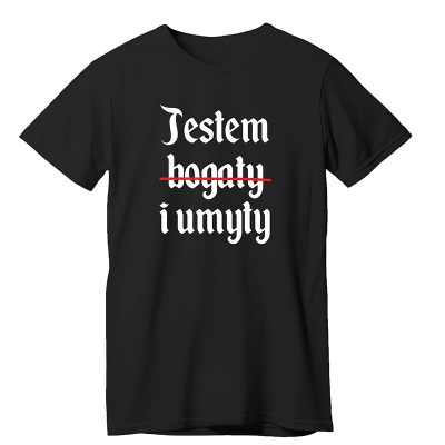 Jestem bogaty i umyty 1670