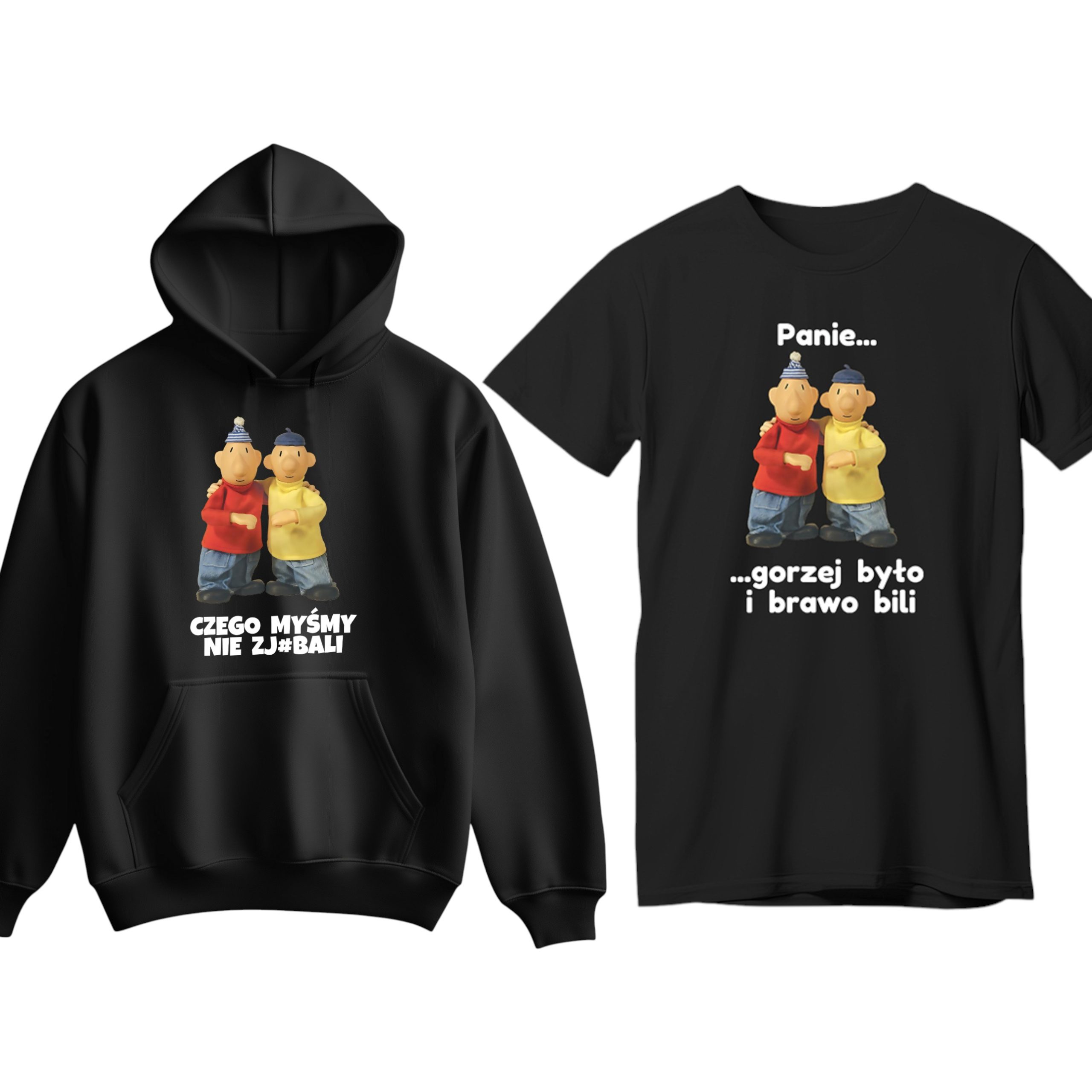 Zestaw Koszulka + Bluza Sąsiedzi